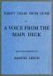 [Gutenberg 63273] • Thirty Years From Home · or, a Voice From the Main Deck / Being the Experience of Samuel Leech